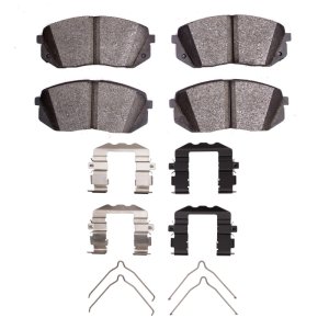 Hyundai Sonata Brake Pads - Front - R1 Concepts - Ceramic - `15-`23